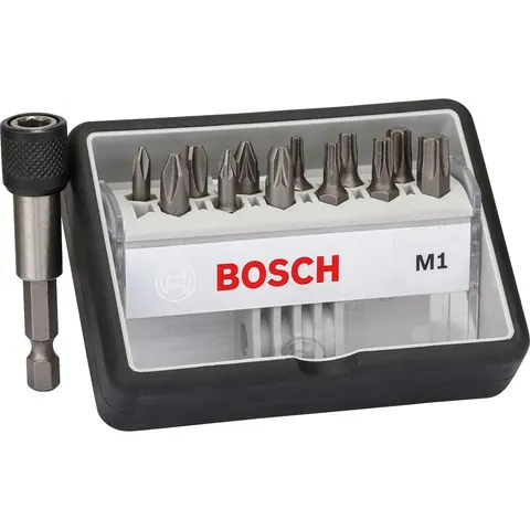 Bosch 13 Piece M Extra Hard Screwdriver Bit Set – 2607002563 – image 1