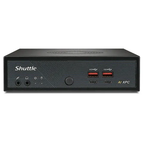 Shuttle Slim PC DN11H5 1.35L sized PC Nero 125H Intel SoC – immagine 1