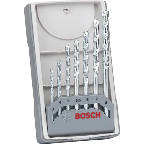 BOSCH Steinbohrer-Set CYL-1 7-teilig – Bild 1