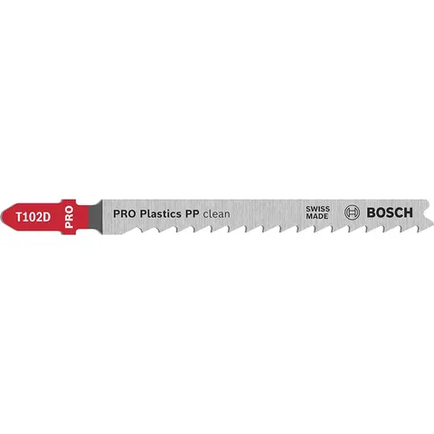 Bosch Stichsägeblatt T 102 D Clean for PP, 3er-Pack – Bild 1