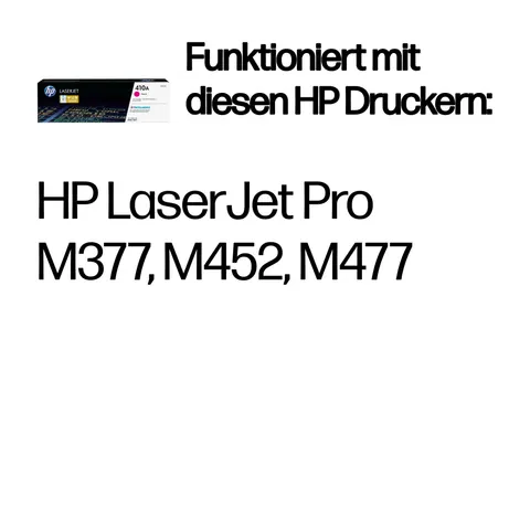 HP 410A (CF413A) - Magenta - Toner – Bild 1