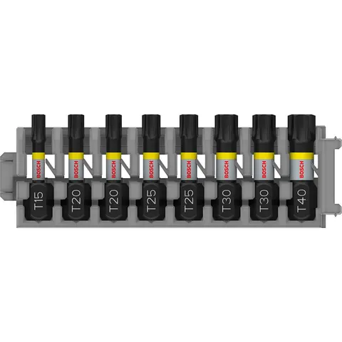 Bosch PRO 8 Piece Impact Control Torx Screwdriver Bit Set – 2608522322 – image 1