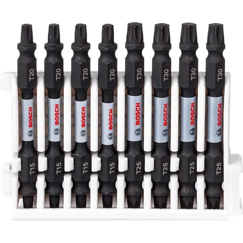 Bosch 8 Piece Impact Torx Screwdriver Bit Set – image 1