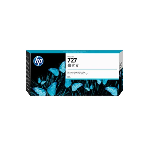 HP 727 Grau Tintenpatrone 300ml – Bild 1