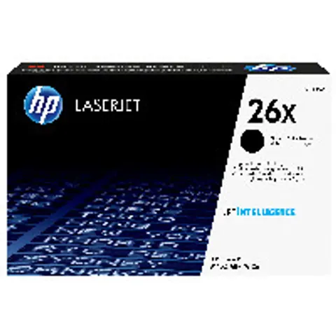 HP 26X Schwarz LaserJet Tonerpatrone – Bild 1