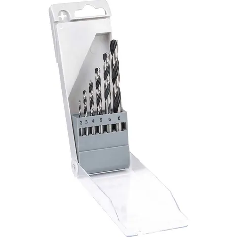 Bosch 6 Piece PointTeq HSS Drill Bit Set – image 1