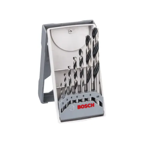 Bosch 7 Piece PointTeq HSS Drill Bit Set – image 1