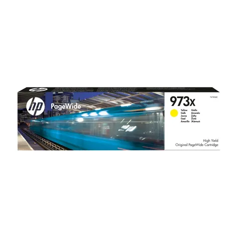 HP 973X (F6T83AE) cartucho amarillo – imagen 1