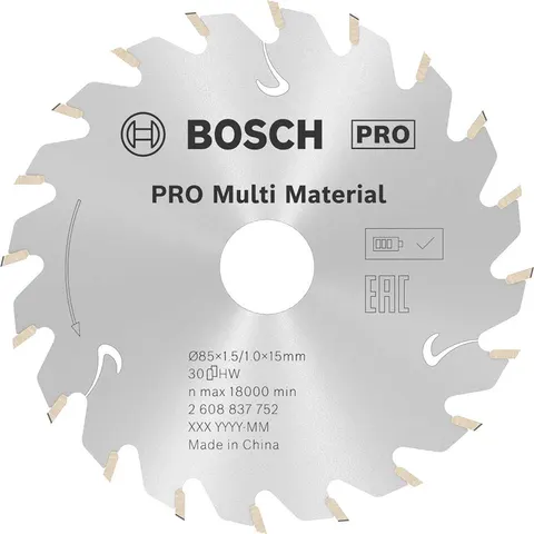 BOSCH Standard for Multi Material Kreissägeblatt 1 St. – Bild 1