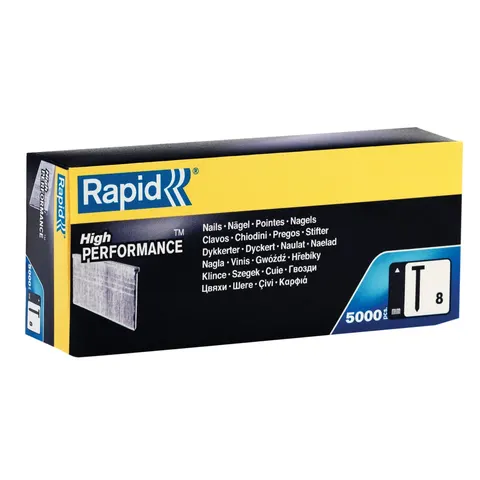 RAPID No.8 Brad Nails 18Ga 50Mm (Box 5000) – image 1
