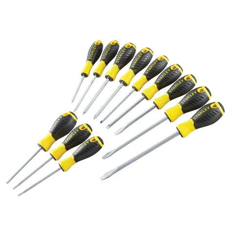 Stanley 12 Piece Essential Mixed Screwdriver Set – image 1