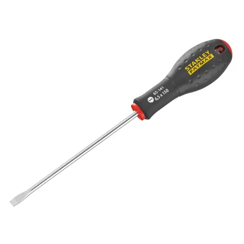 Stanley FatMax Flared Slotted Screwdriver 6.5mm 150mm – image 1