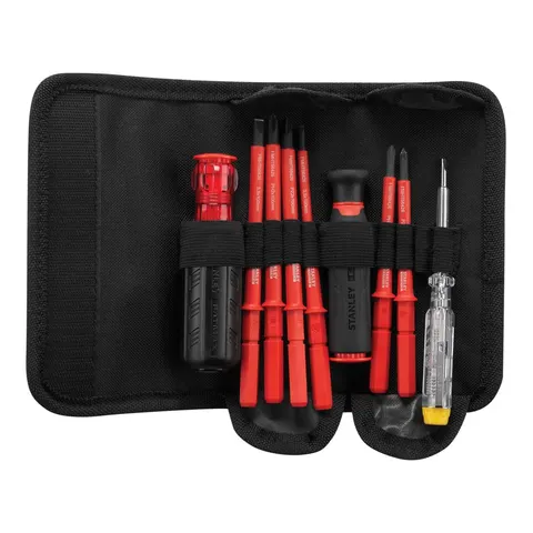 Stanley FATMAX® VDE Multi-bit schroevendraaierset 10-delig – afbeelding 1