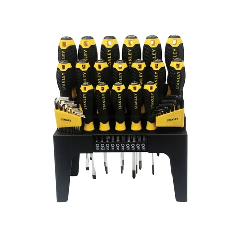 Stanley 44 Piece Screwdriver Rack Set – image 1
