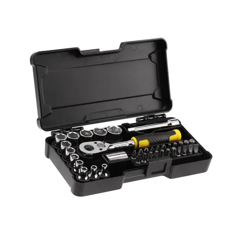 Stanley 37 Piece 1/4" Compact Socket Set – image 1
