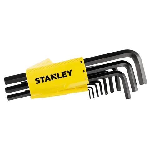 Stanley Stiftsleutelset 9Dlg Hex Grip – afbeelding 1