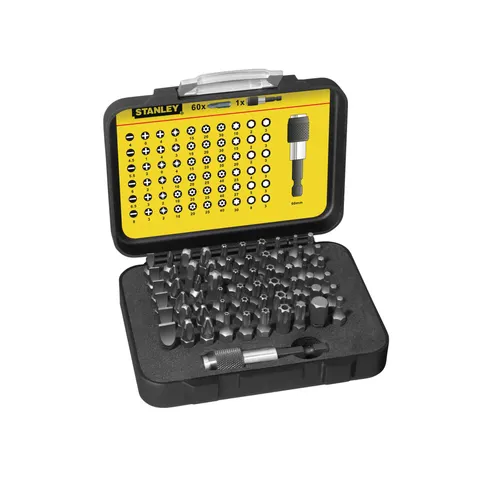 Stanley 61 Piece Screwdriver Bit Set – image 1