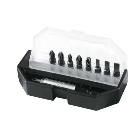 Stanley 10 Piece Mixed Screwdriver Bit Set – image 1