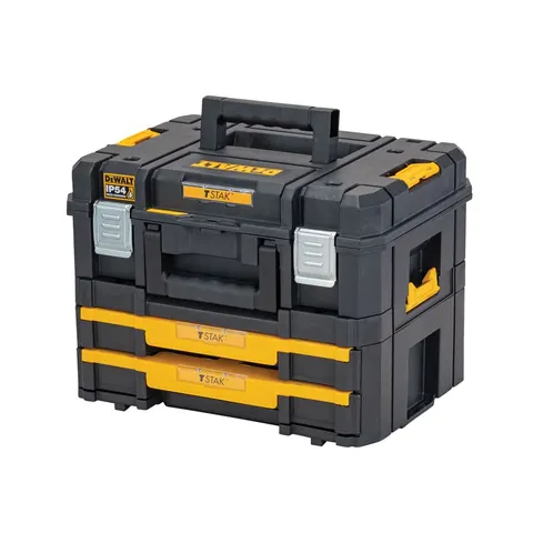 DeWalt TSTAK V2 Stackable Combo Tool Box – image 1
