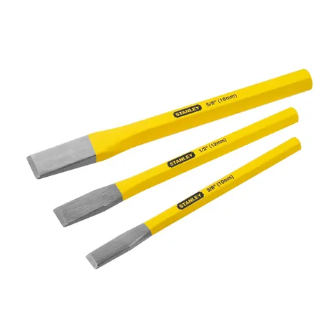 STANLEY Koudbeitelset 3Dlg. - 4-18-298 – afbeelding 1