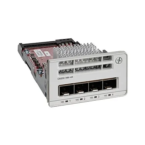 Cisco C9200-NM-4X= network switch module 10 Gigabit Ethernet. Gigabit – image 1