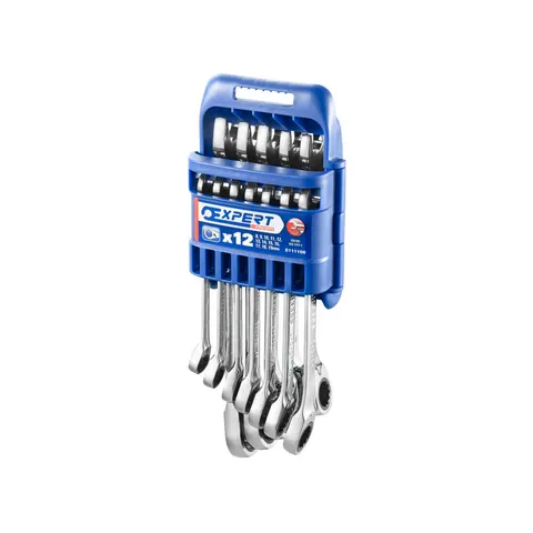 Expert Ratchet Combination Spanner Set, 12 Piece – image 1