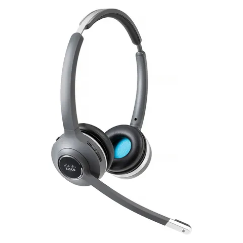 Cisco Headset 562. Wireless Dual On-Ear DECT Headset with Standard Bas – image 1