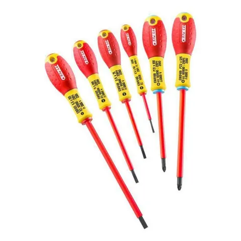 Expert by Facom 6 Piece VDE Insulated Screwdriver Set – E160911 – image 1