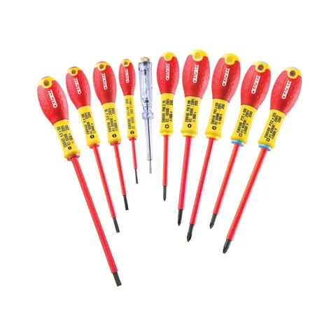 Expert by Facom 10 Piece VDE Insulated Screwdriver Set – image 1