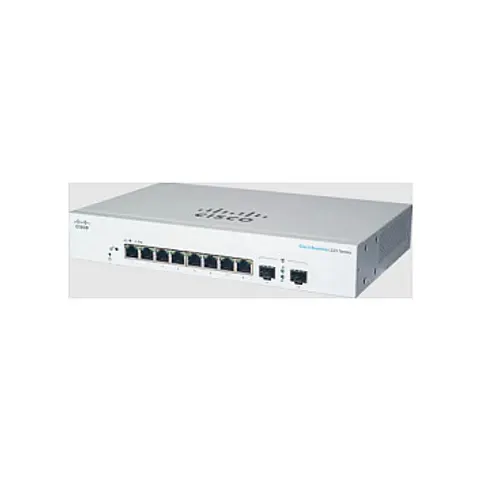 CISCO CBS2208TE2 - Switch, 10 puertos, Gigabit Ethernet, SFP – imagen 1
