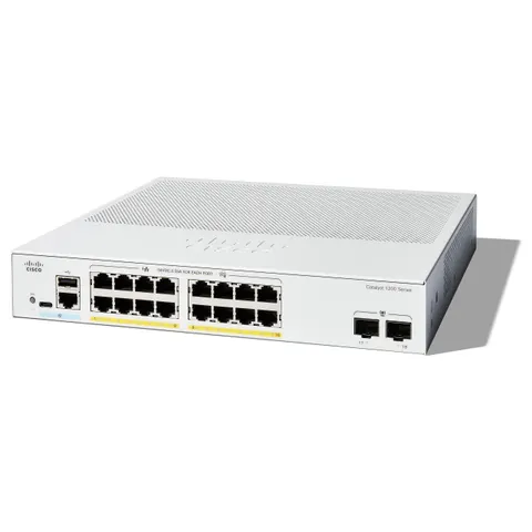 Cisco Catalyst C1200 Switch 16-Port 1 GbE 120W PoE+ managed L2 – Bild 1