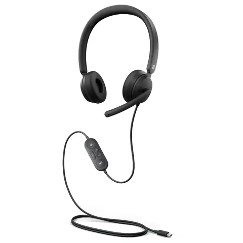Microsoft Modern USB-C Headset Wired Head-band Office/Call center USB – image 1