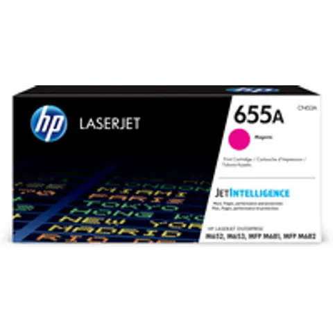 HP 655A (CF453A) toner magenta – imagen 1