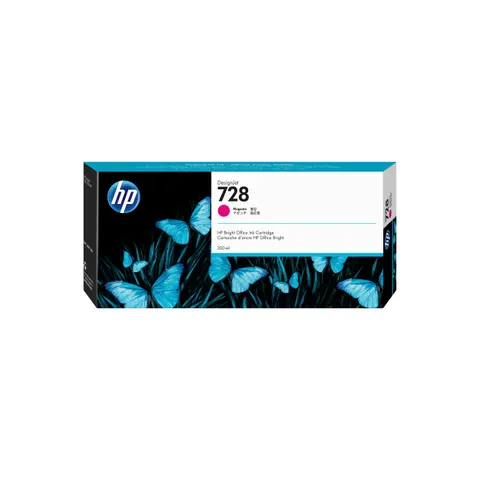 HP 728 Magenta Tintenpatrone 300ml – Bild 1