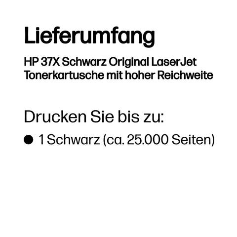 HP 37X (CF237X) toner negro XL – imagen 1