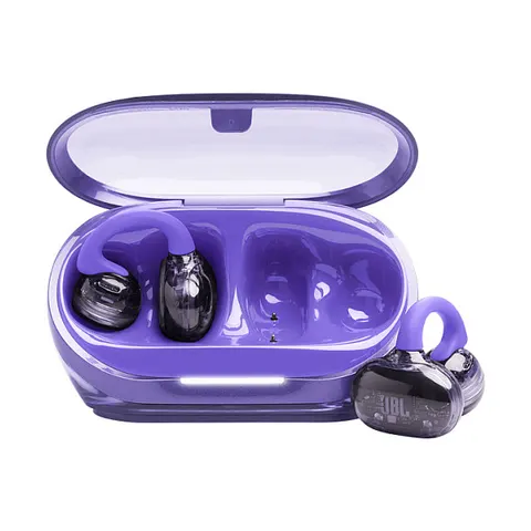 JBL Soundgear Clips Open Ear True Wireless Earbuds - Purple – image 1