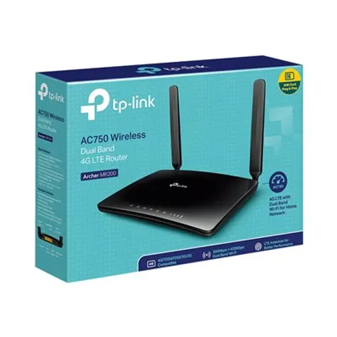 TP-LINK Archer MR200 – Schwarz – Bild 1