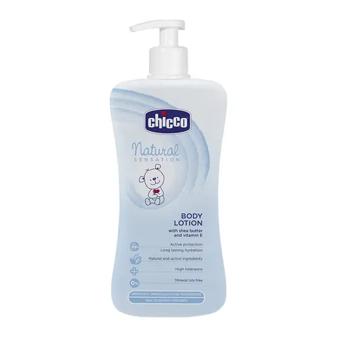 Chicco natural sensation crema corporal 500ml – imagen 1