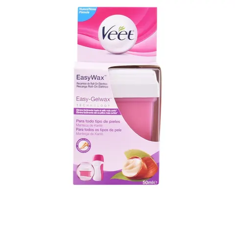 Veet EasyWax Sheabutter Elektrischer Roll-On Nachfüller 50 ml 50 ml – Bild 1