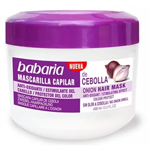 Babaria Mascarilla Capilar Cebolla 400ml – imagen 1