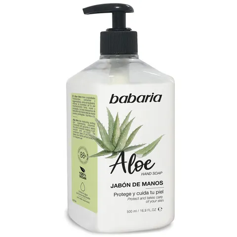 Babaria Aloe Vera Liquid Hand Soap 500ml – image 1