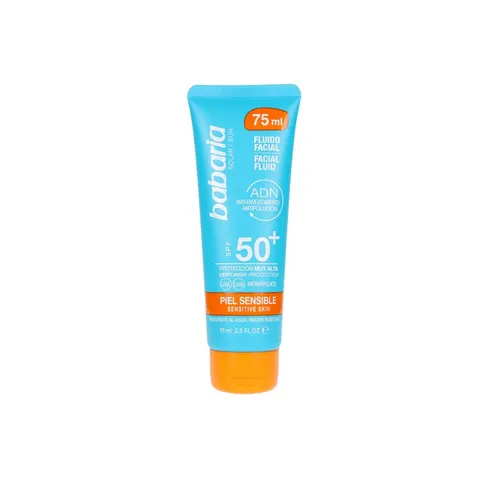 Babaria Solar Fluido Piel Sensible Spf50+ 75 ml – imagen 1
