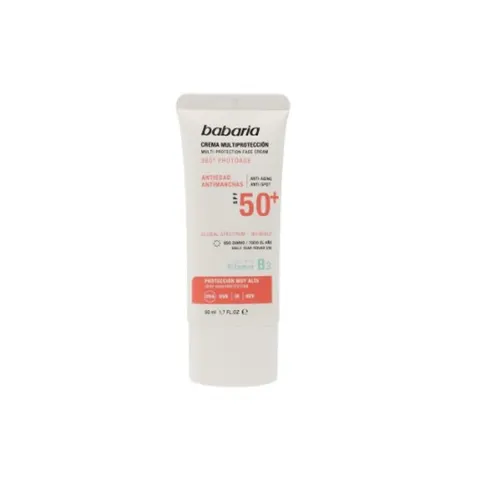 Babaria Sonnencreme LSF 50 + Anti-Aging 50 ml – Bild 1