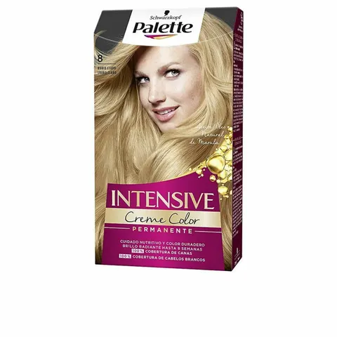 Permanent Dye Palette Intensive Schwarzkopf N 8 Light Blonde – image 1