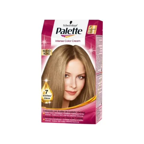 Permanent Dye Schwarzkopf Nº 7 Medium Blonde – image 1