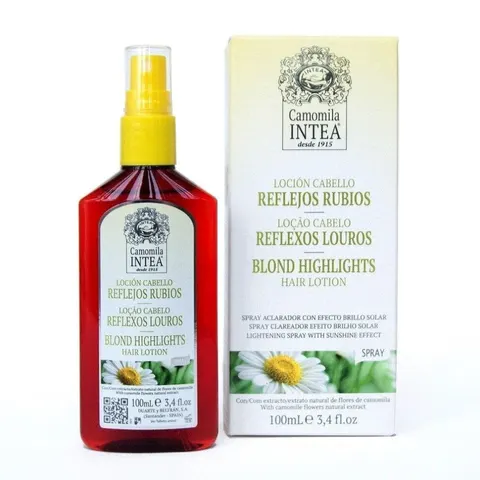 Intea Loción capilar de camomila Reflejos rubios 100mL – imagen 1