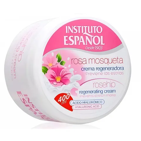 Instituto Español Rosehip Hydraterende Bodycrème 400 ml – afbeelding 1