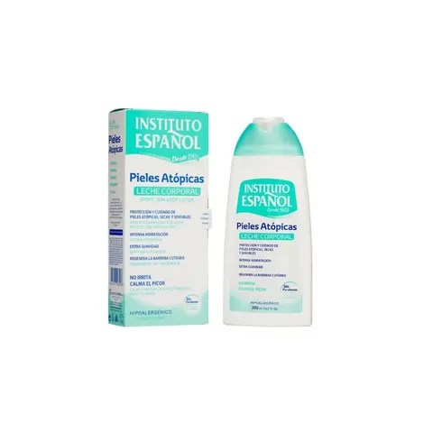 Instituto Español leche corporal para pieles atópicas 300 ml – imagen 1