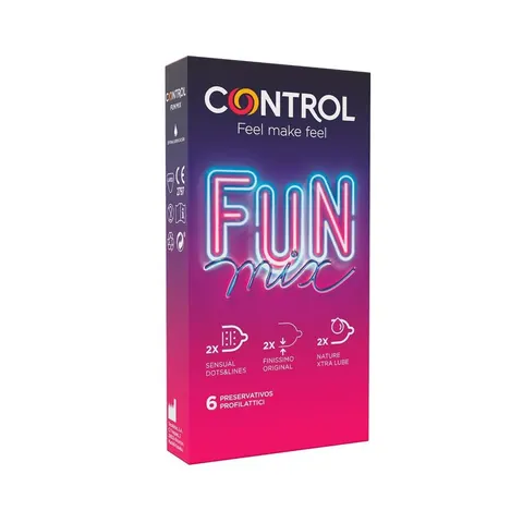 Control Condoms Fun Mix 6 units – image 1