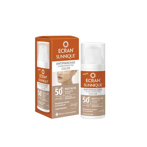 Ecran Sunnique Antimanchas Color Spf50 50ml – image 1